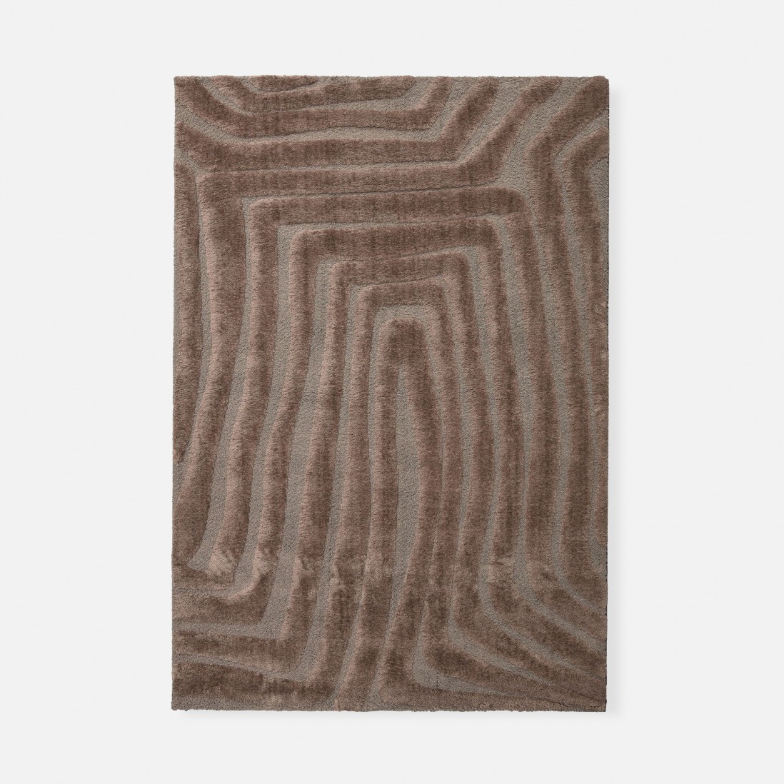 Modern Area Rug Nagano 13016/7222 Brown