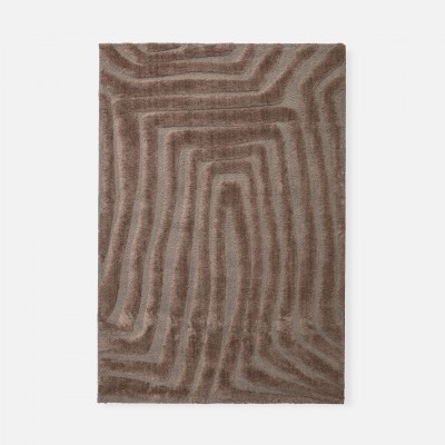 Modern Area Rug Nagano 13016/7222 Brown Modern Area Rug Nagano 13016/7222 Brown