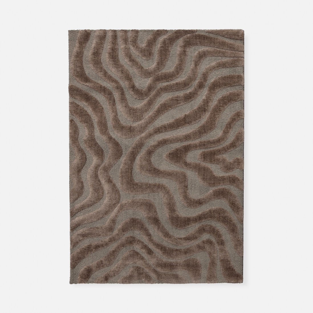 Modern Area Rug Nagano 13020/7222 Brown