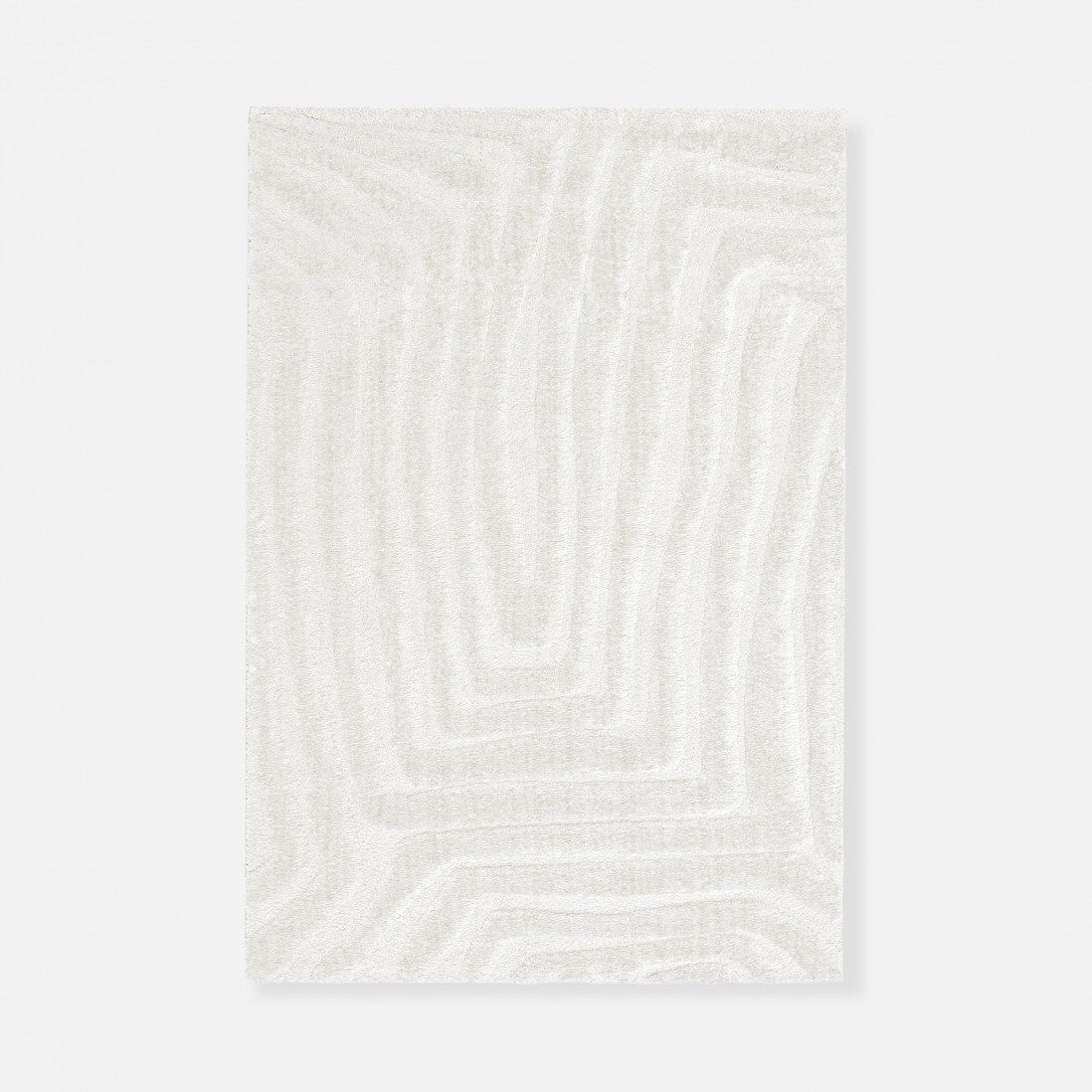 Modern Area Rug Nagano 13016/6191 White