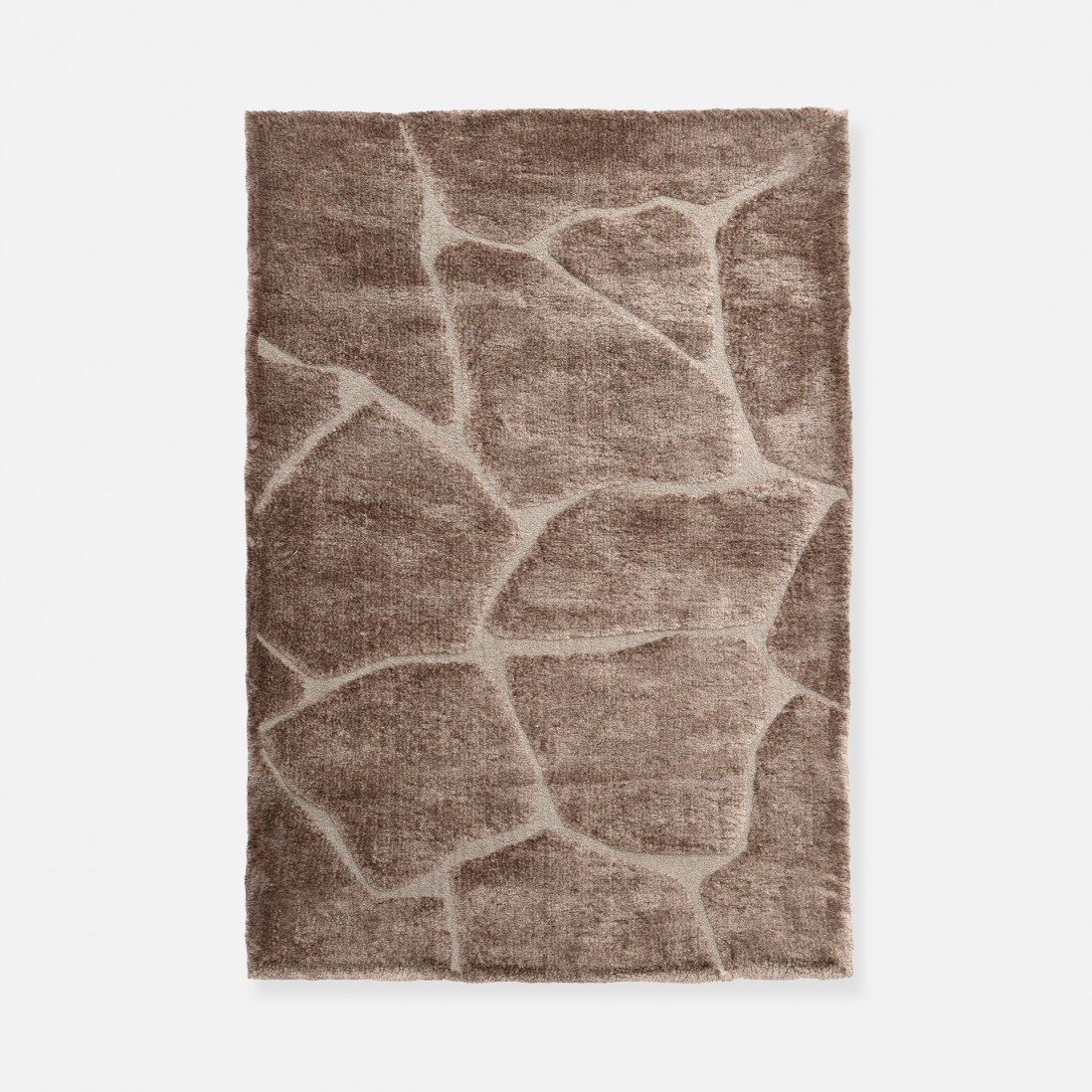 Alfombra Moderna Mori 14067/7222 Marr�n