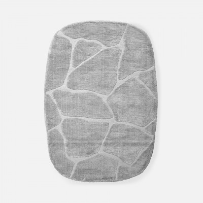 Modern Oval Rug Mori 14067/5171 Gray Modern Oval Rug Mori 14067/5171 Gray