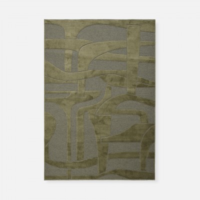 Modern Area Rug Malmo 004/414145 Green