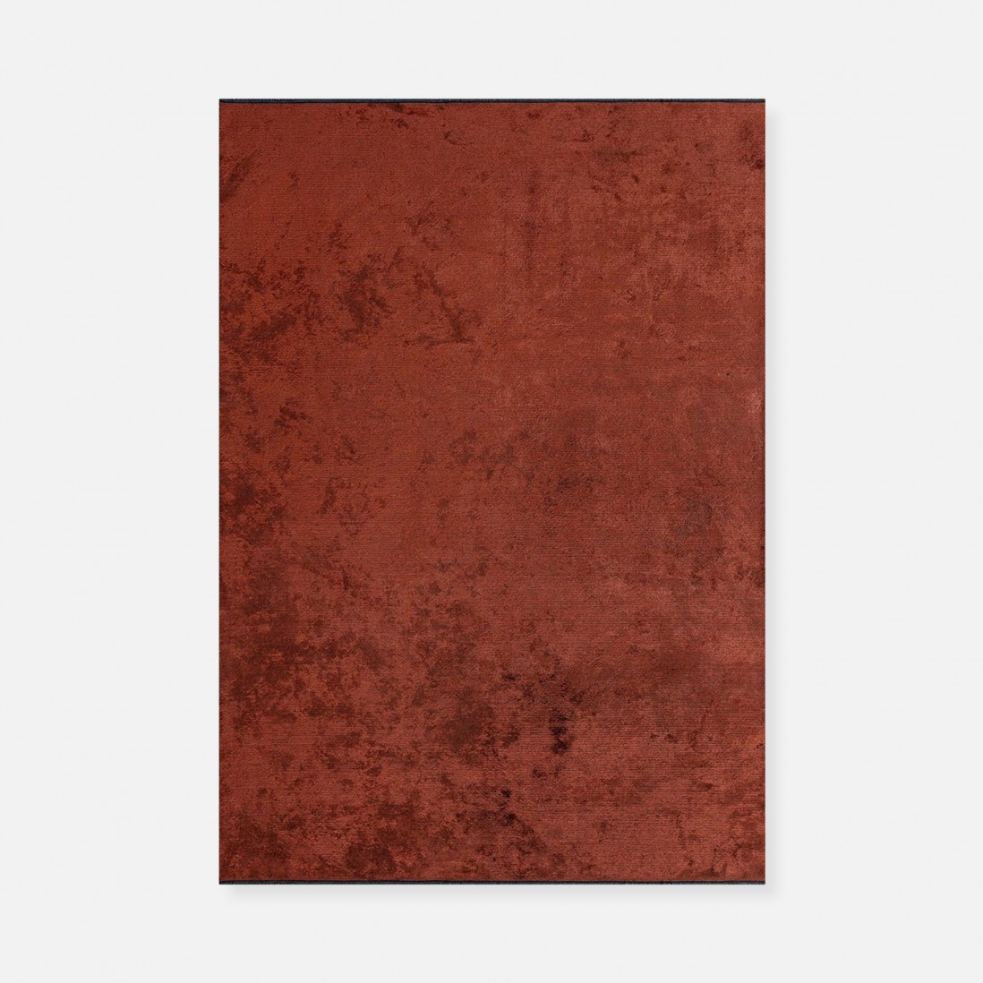 Plain Area Rug Glam Velvet 71431/830 Red
