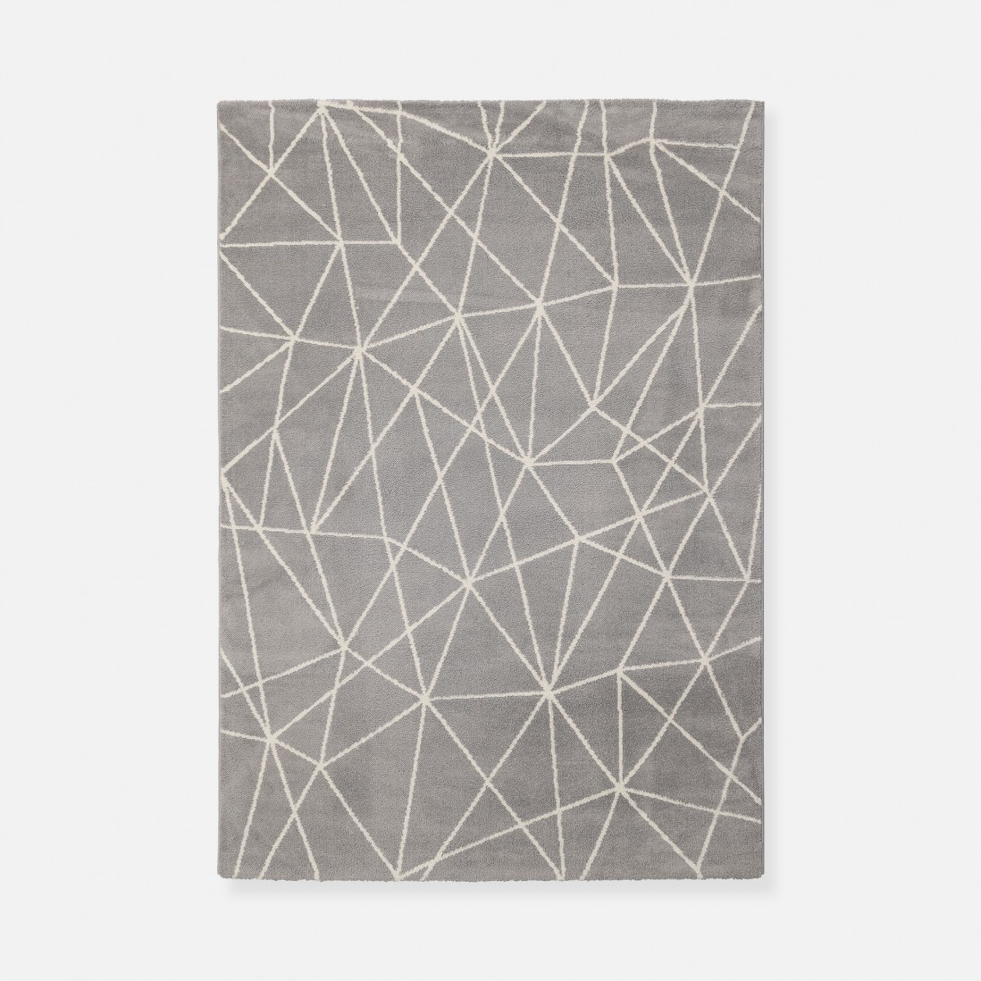 Geometric Area Rug Bohemian 263/017 Silver