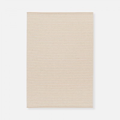 Geometric Area Rug Wooly 12101/650 Cream Beige Geometric Area Rug Wooly 12101/650 Cream Beige