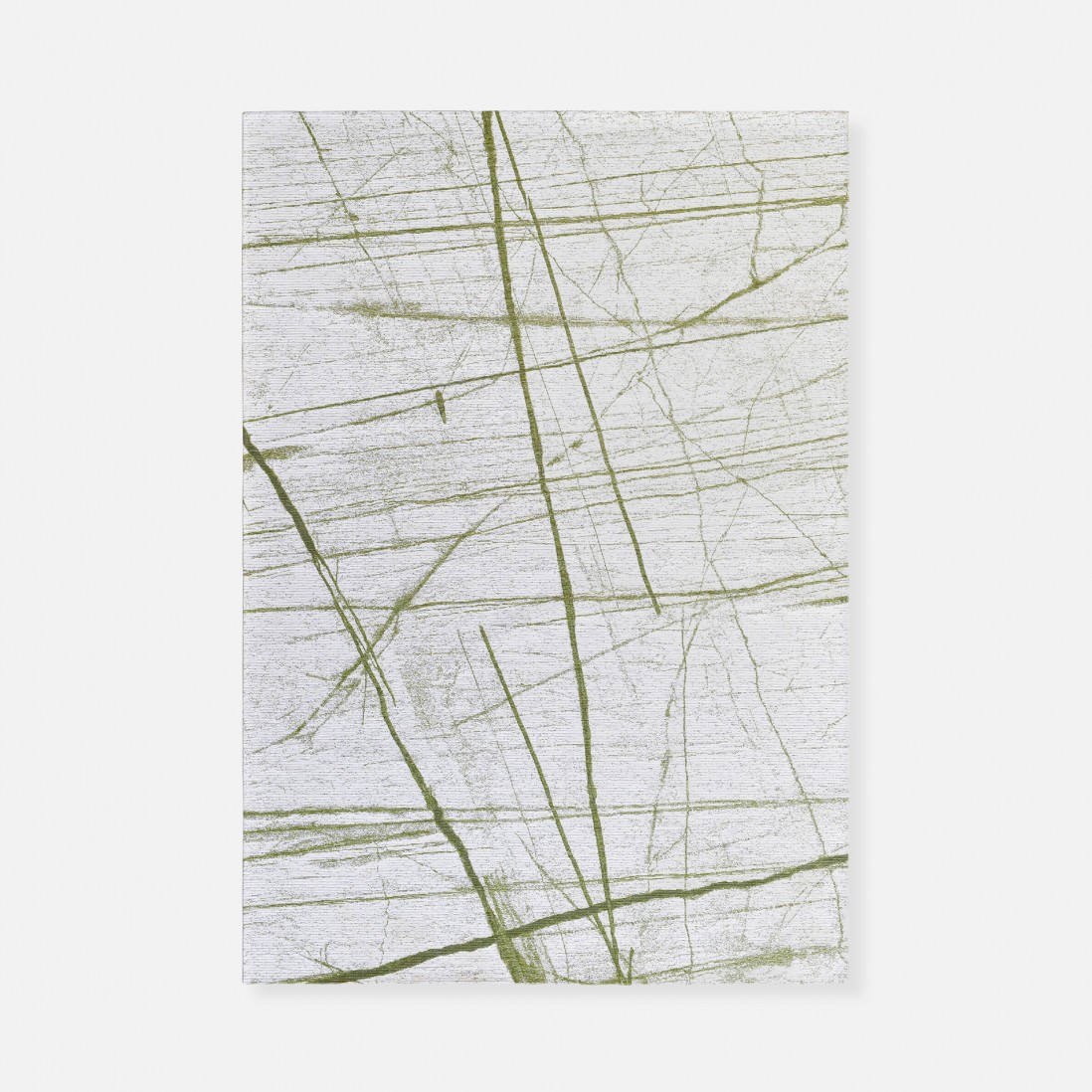 Alfombra Moderna Carrara Chenille 027 Verde