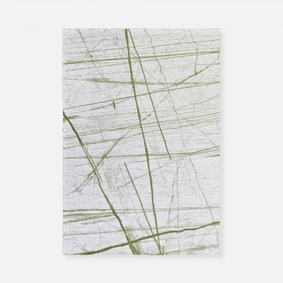 Modern Area Rug Carrara Chenille 027 Green Modern Area Rug Carrara Chenille 027 Green
