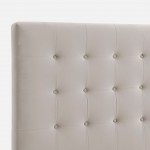 Cama Doble con Base de Colch�n 160x200 cm Tormes Beige