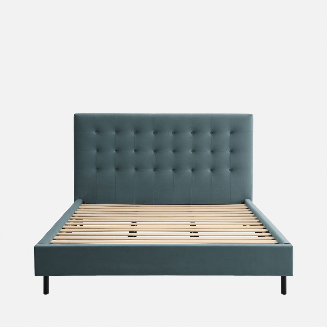 Cama de Casal com Estrado para Colch�o 160x200 cm Tormes Verde