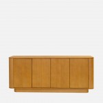 Dommel 4-door oak effect sideboard