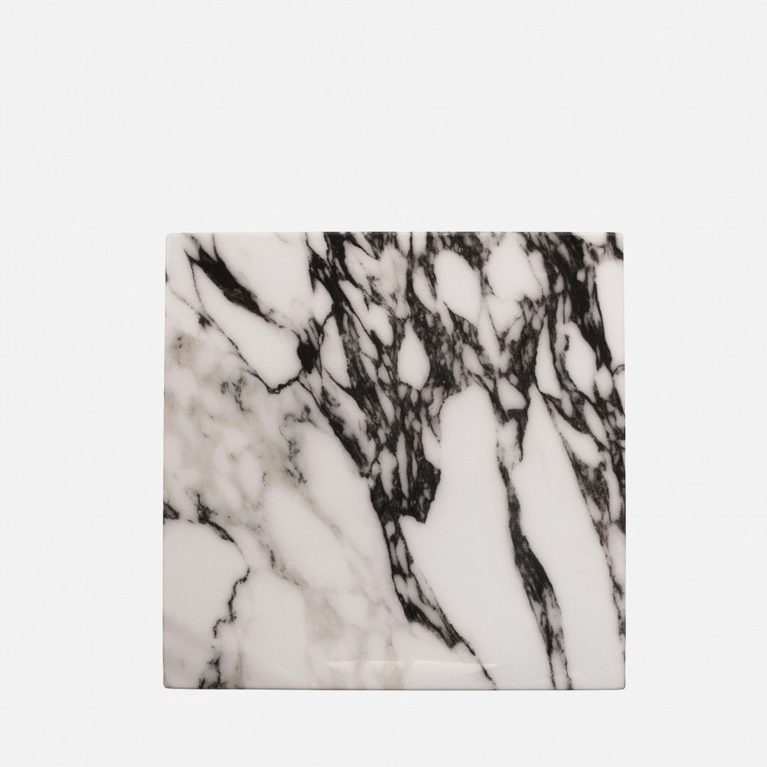 Stone Coffee Table Cubo White