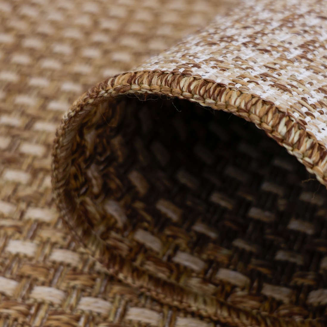 Alfombra Interior/Exterior Tunis 7479/002 Brown/Cream