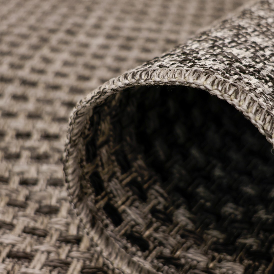 Alfombra Interior/Exterior Tunis 7479/017 Silver/Anthracite