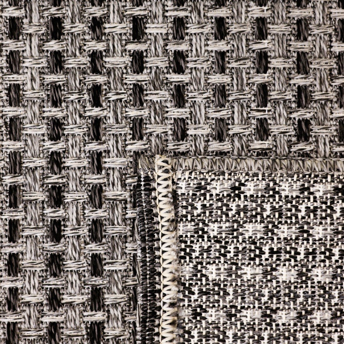 Alfombra Interior/Exterior Tunis 7479/017 Silver/Anthracite
