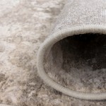 Abstract rug Giacomo 63872/6575 Gray