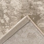 Abstract rug Giacomo 63872/6575 Gray
