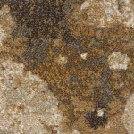 Abstract rug Giacomo 63872/7299 Beige and Brown