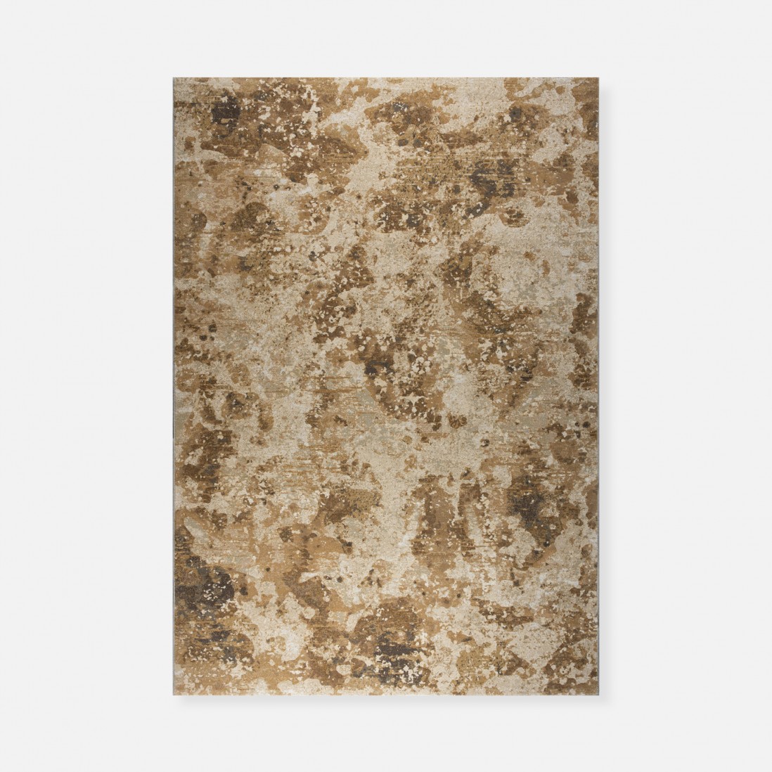 Abstract rug Giacomo 63872/7299 Beige and Brown