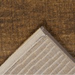 Abstract rug Giacomo 63078/7279 Brown