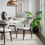 Roya chair in brown chenille with solid wood legs