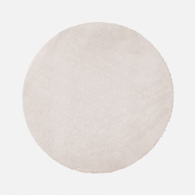 Washable Round Rug Touch 056 Beige