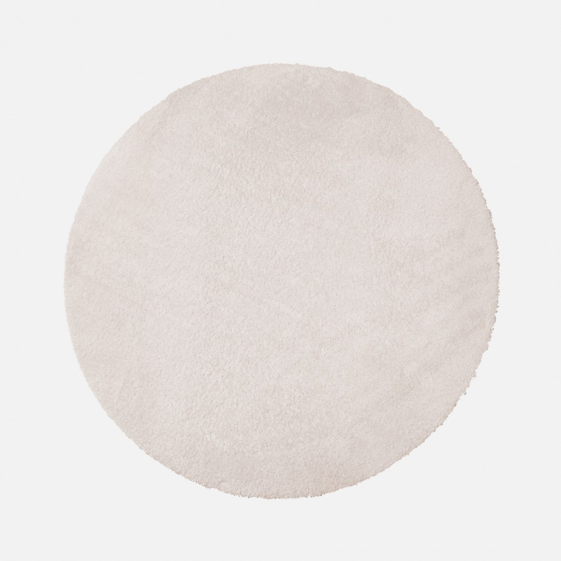 Washable Round Rug Touch 056 Beige