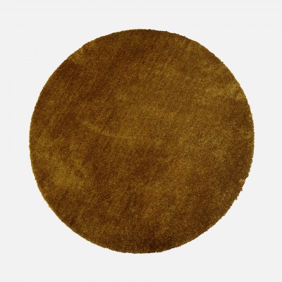 Washable Round Rug Touch 800 Yellow Washable Round Rug Touch 800 Yellow