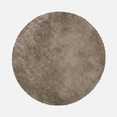 Washable Round Rug Touch 080 Brown Washable Round Rug Touch 080 Brown