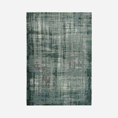 Abstract Area Rug Antik Chenille Grunge Emerald Abstract Area Rug Antik Chenille Grunge Emerald