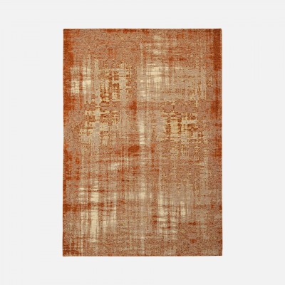 Abstract Area Rug Antik Chenille Grunge Orange Abstract Area Rug Antik Chenille Grunge Orange