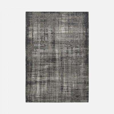 Abstract Area Rug Antik Chenille Grunge Dark Gray Abstract Area Rug Antik Chenille Grunge Dark Gray