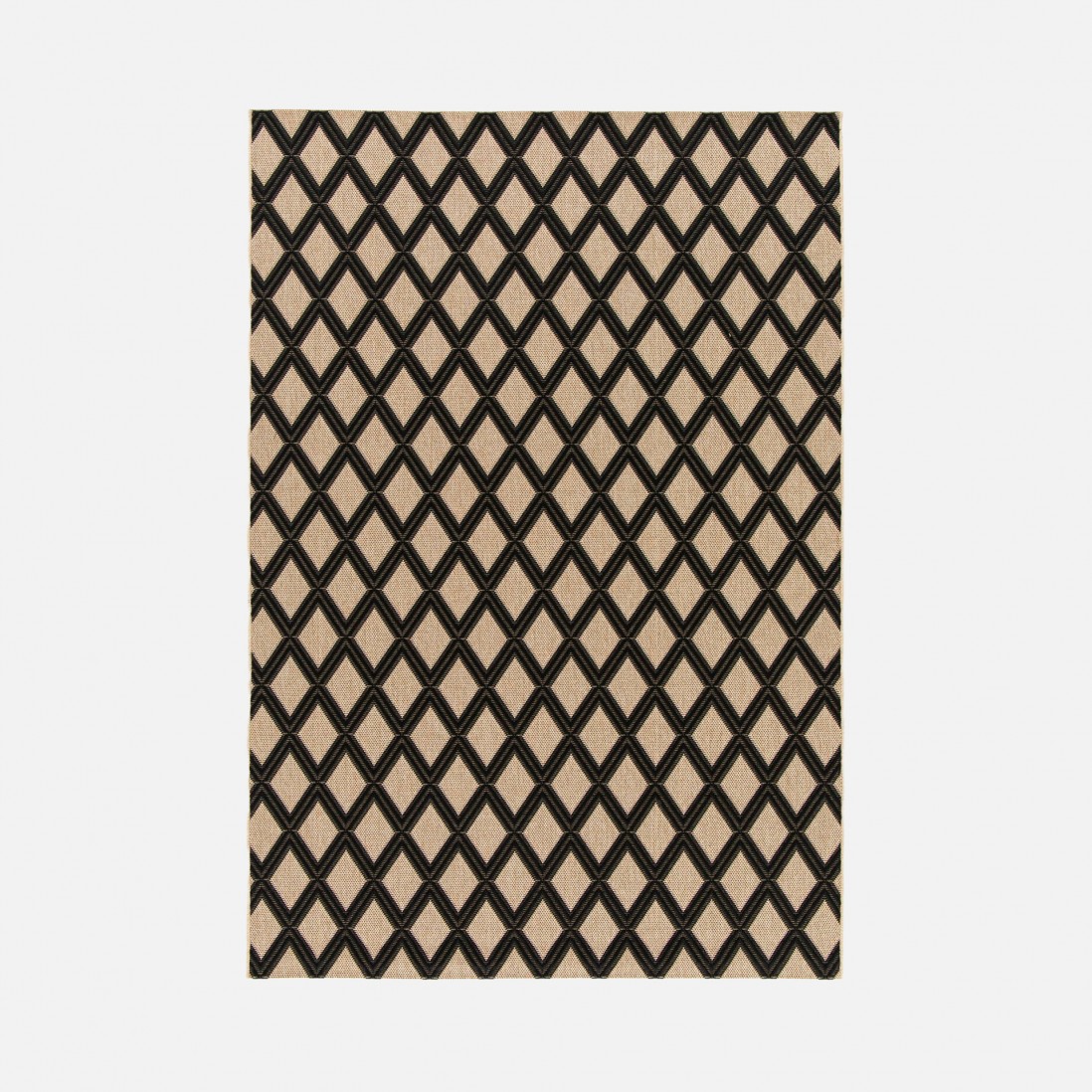 In & Out Area Rug Tatami Design 39349/892 Beige