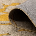 Birds Ochre Rug with Carry Bag (Rug In Bag)