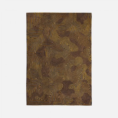 Alfombra Moderna Carved Chenille 9227 Marrón Alfombra Moderna Carved Chenille 9227 Marrón