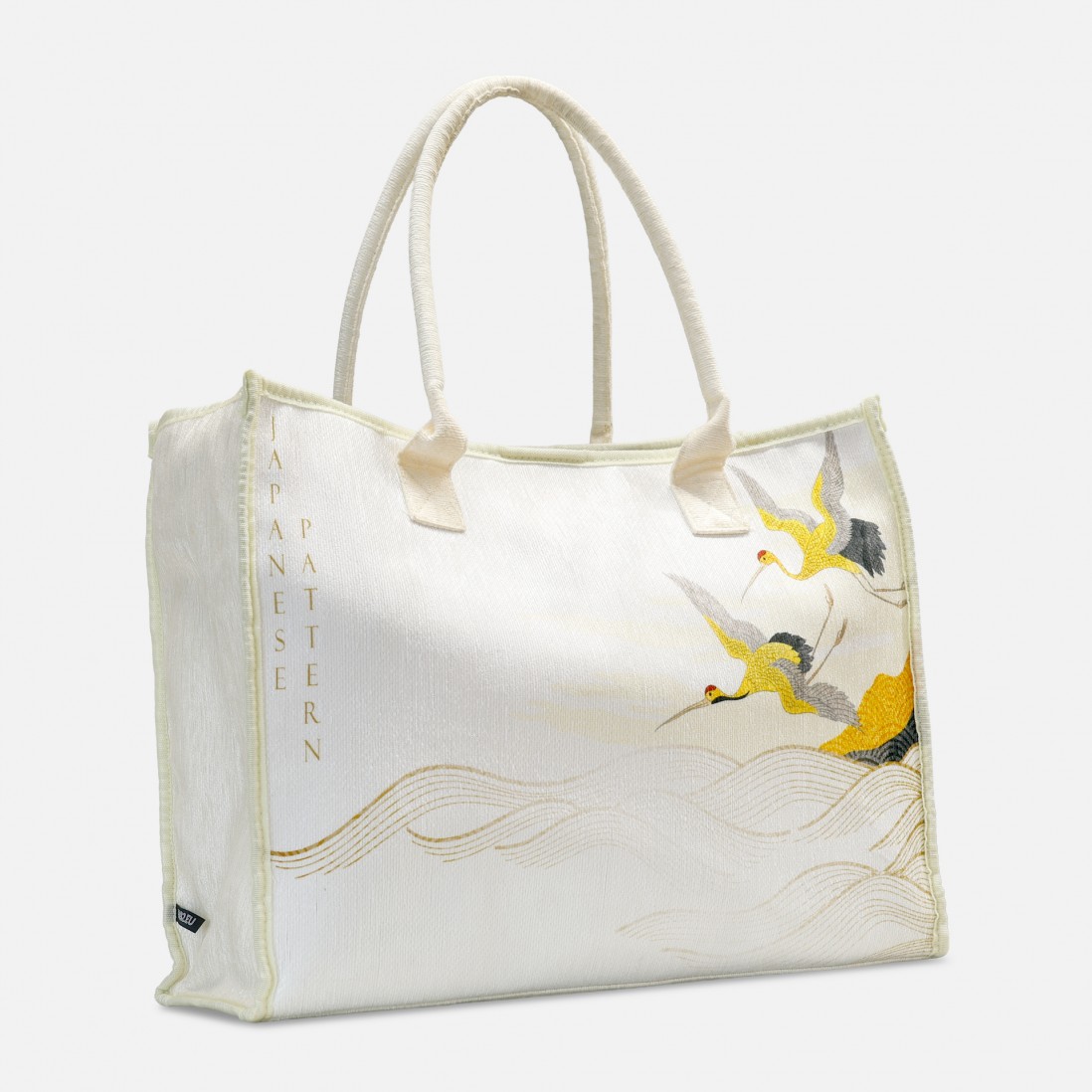 Birds Ochre Rug with Carry Bag (Rug In Bag)