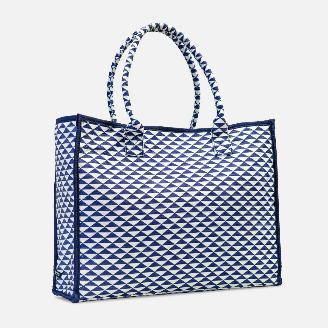 Triangle Denim Rug with Carry Bag (Rug In Bag)