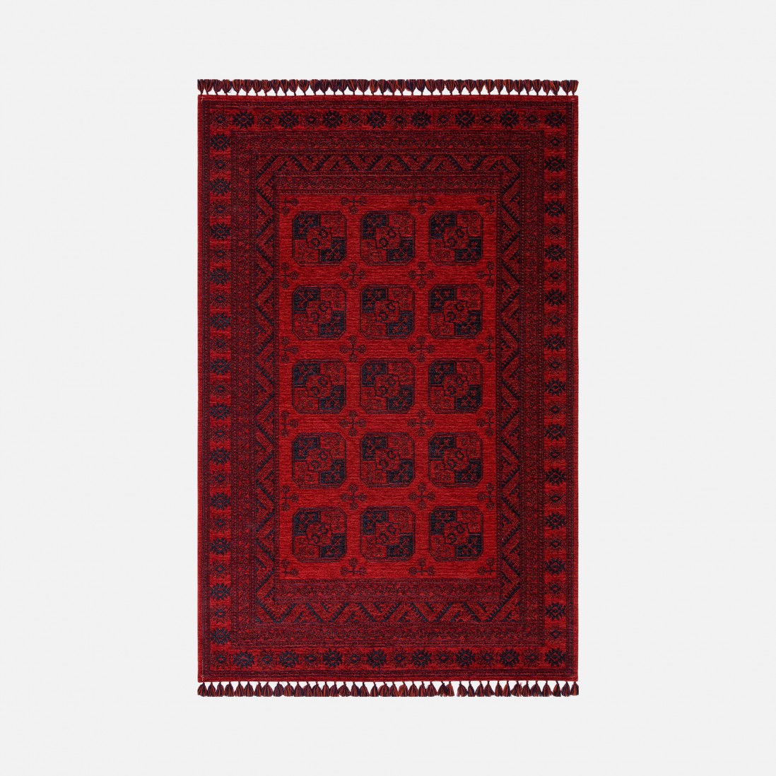 Oriental Area Rug Bukhara BK01 Red