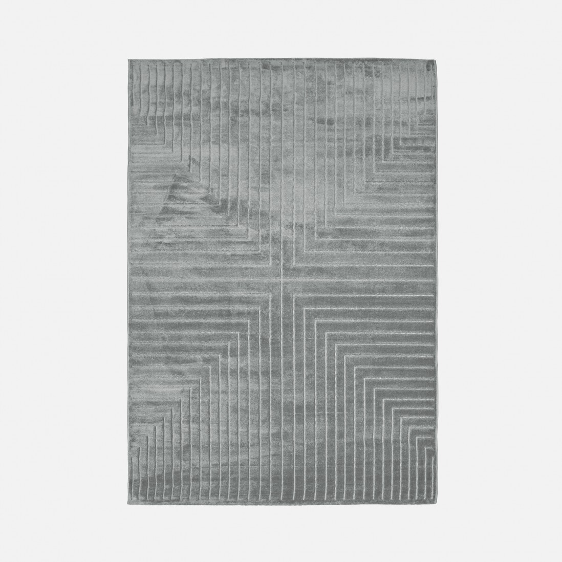 Geometric Area Rug Zen 752/017 Gray