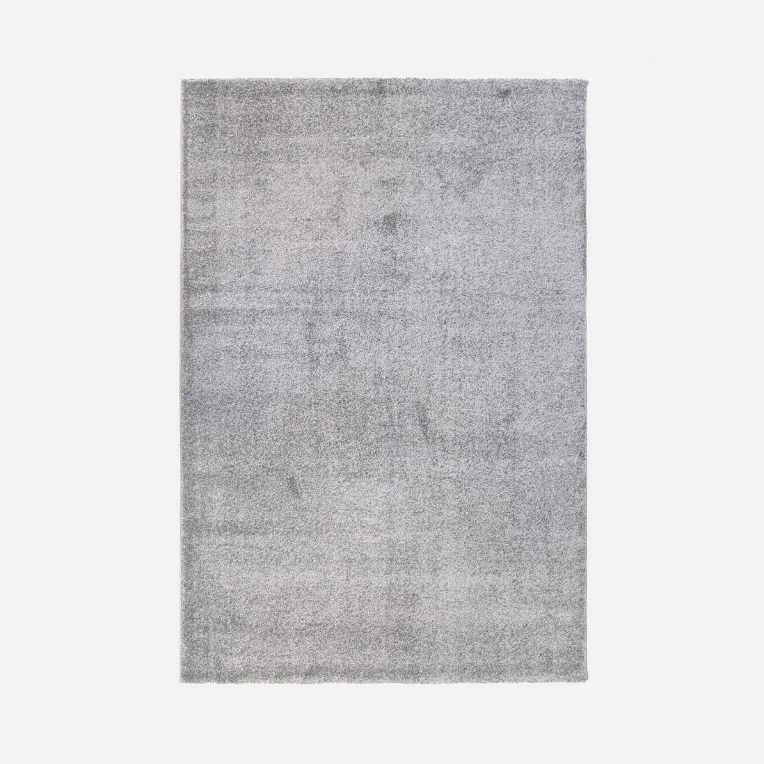 Plain Area Rug Supersoft 017 Light Gray