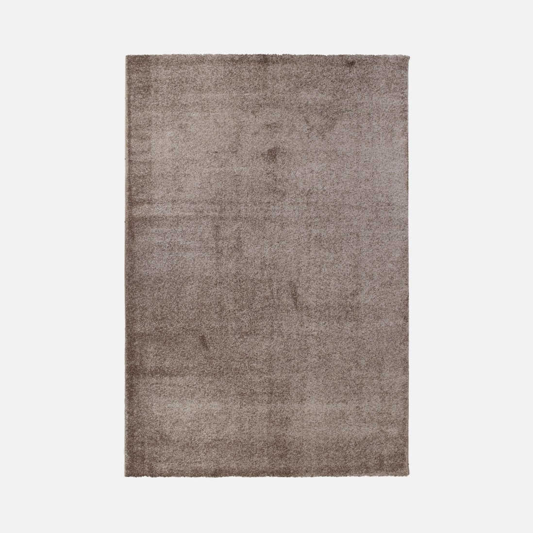 Plain Area Rug Supersoft 008 Brown