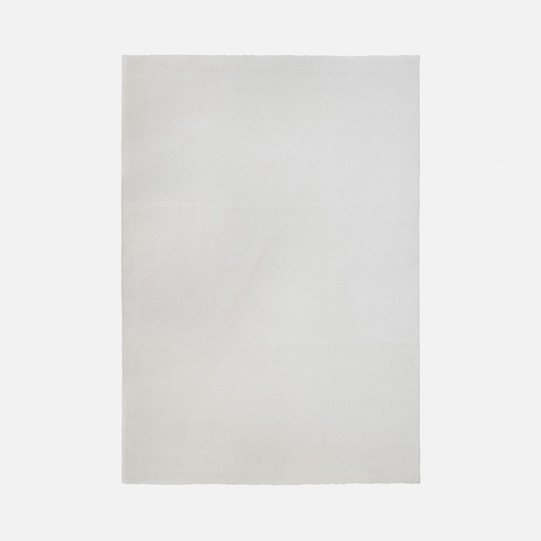 Plain Area Rug Supersoft 001 White