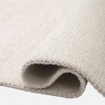 Plain Area Rug Glam Velvet 71431/829 White