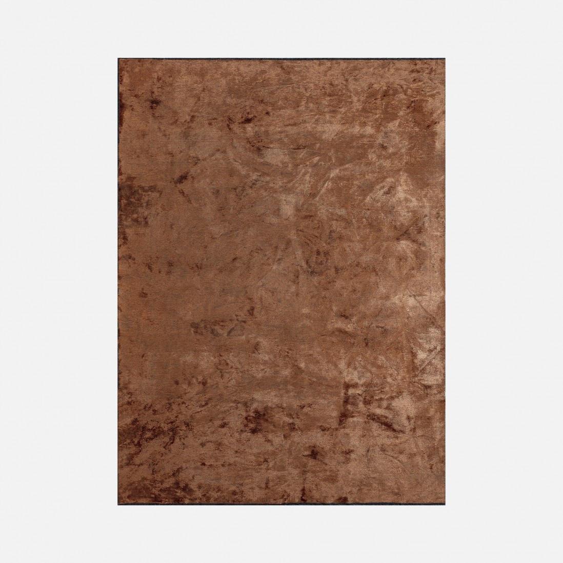 Plain Area Rug Glam Velvet 71431/827 Orange