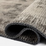 Plain Round Rug Glam Velvet 71431/835 Brown
