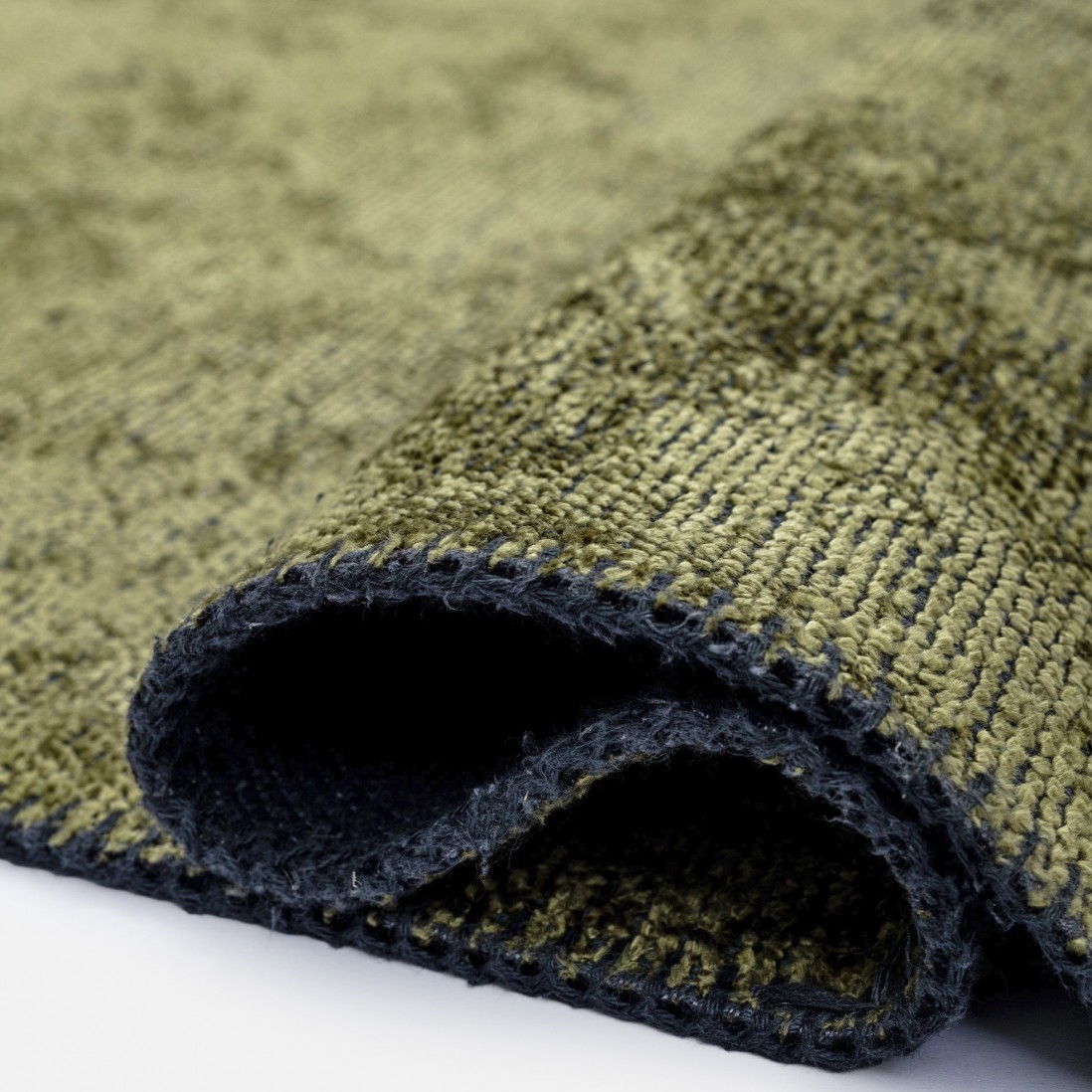 Plain Area Rug Glam Velvet 71431/823 Green