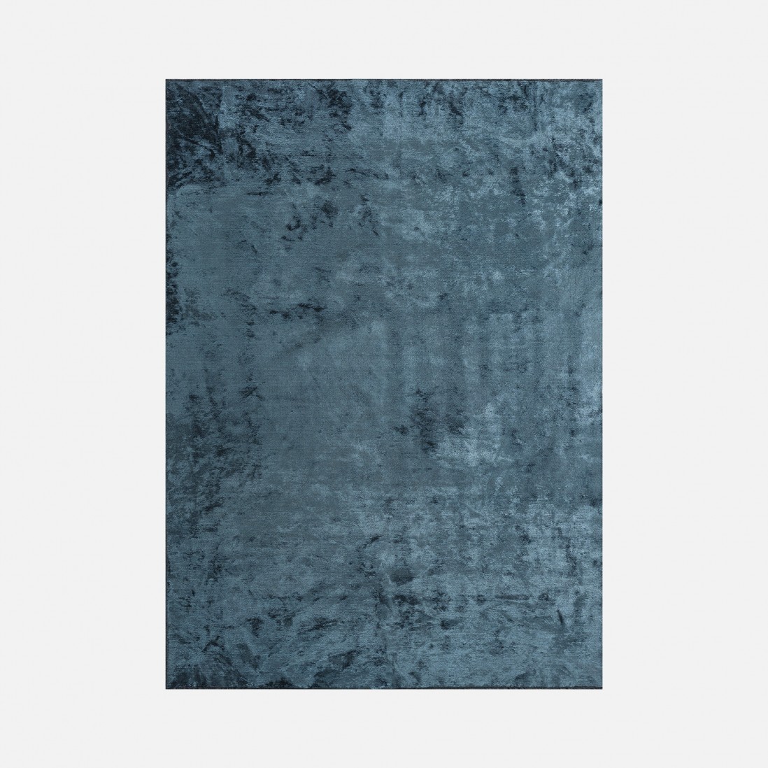 Plain Area Rug Glam Velvet 71431/822 Blue