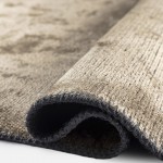 Alfombra Redonda Lisa Glam Velvet 2025/002 Beige
