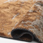 Alfombra Vintage Glam Velvet 2037/054 Marr�n