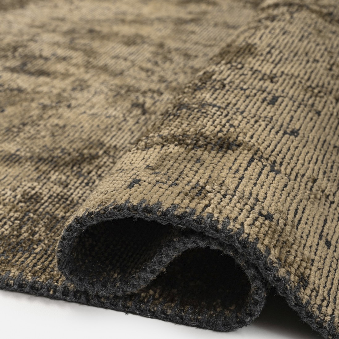Abstract Area Rug Glam Velvet 3026/008 Brown